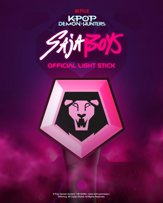 KPOP DEMON HUNTERS - SAJA BOYS OFFICIAL LIGHT STICK KPOP DEMON HUNTERS - SAJA BOYS OFFICIAL LIGHT STICK
