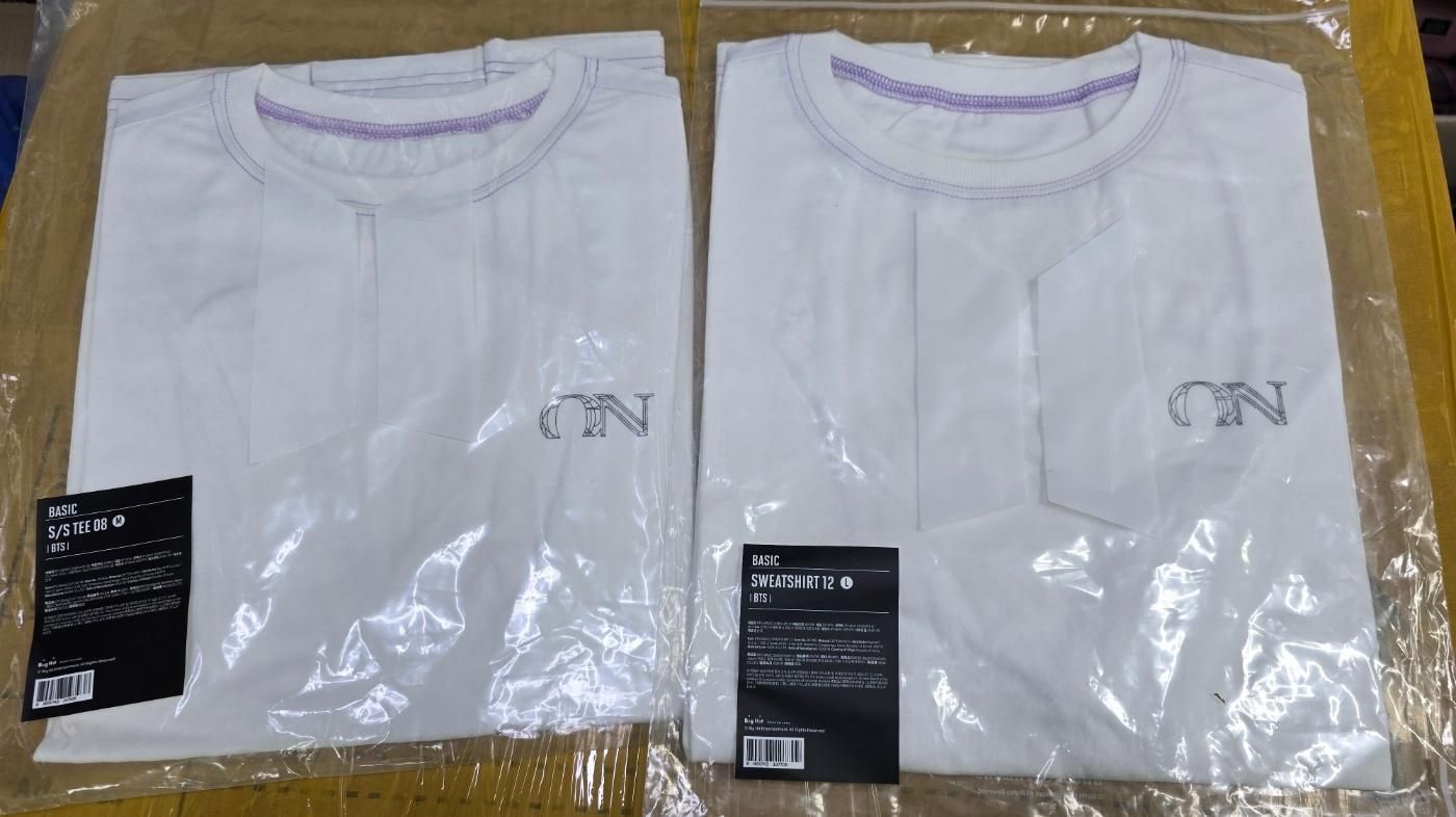 BTS ON T-SHIRT