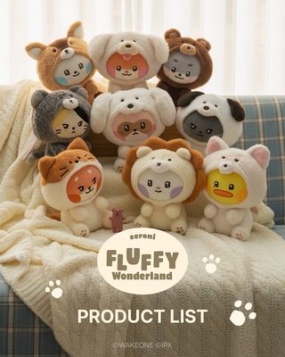 ZEROBASEONE zeroni Fluffy Wonderland Pop-Up Merch