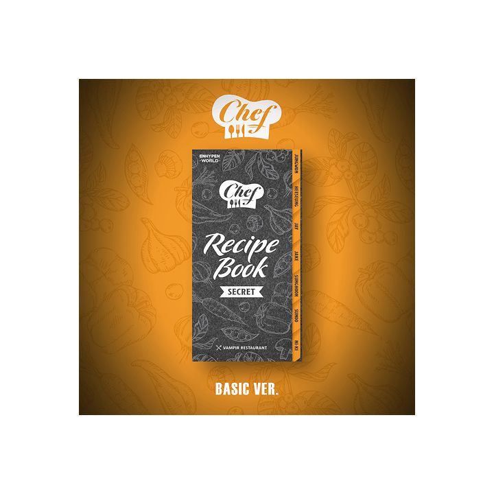 ENHYPEN WORLD COUPON CARD COLLECTION CHEF BASIC ver.