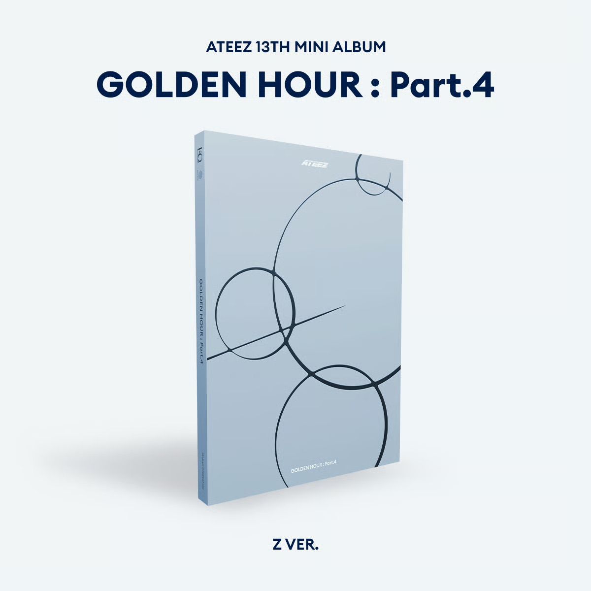ATEEZ 13th Mini Album GOLDEN HOUR : Part.4 (NO POB)