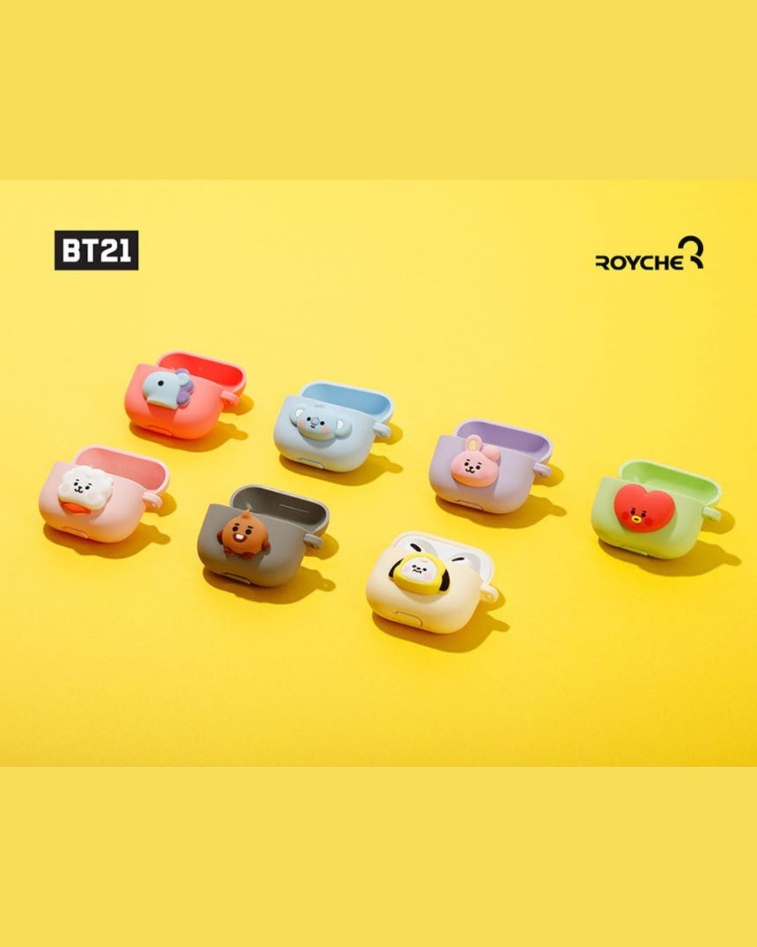 BT21 Airpods 3rd Gen Pastel Case (Mang) BT21 Airpods 3rd Gen Pastel Case (Mang)