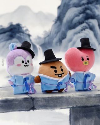 BT21 K-SEONBI Doll Keyring