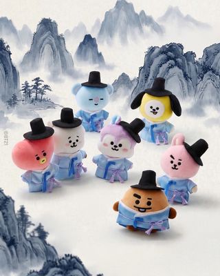 BT21 K-SEONBI Doll Keyring BT21 K-SEONBI Doll Keyring