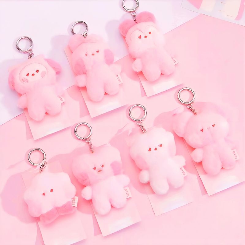 BT21 x SANFU Official Pink Edition Keyring