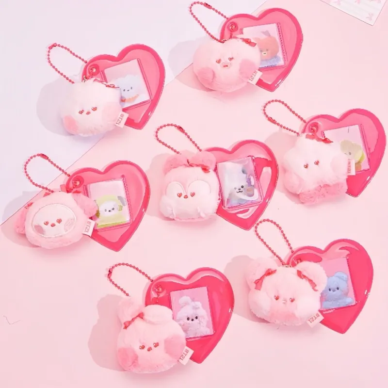 BT21 x SANFU Official Love Poem Plush ID Keyring