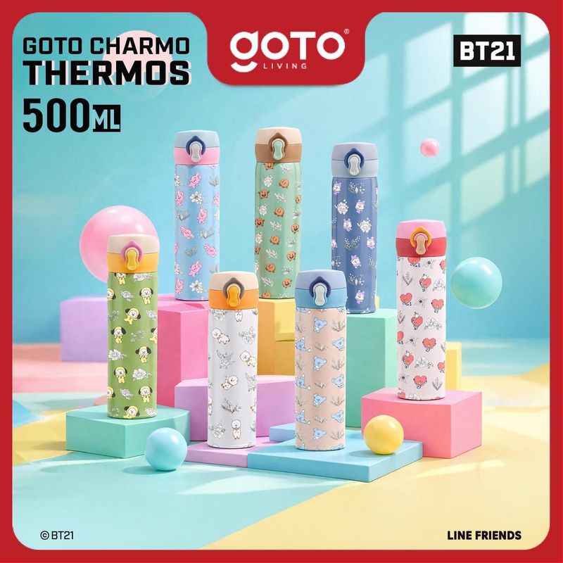 Goto Charmo Thermos X BT21 Tumbler