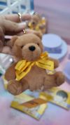 BTS V Teddy Bear Hanmogom Keyring Compose Coffee