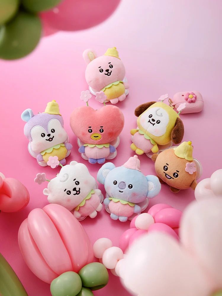 BT21 Baby Spring Fairy Doll Keyring