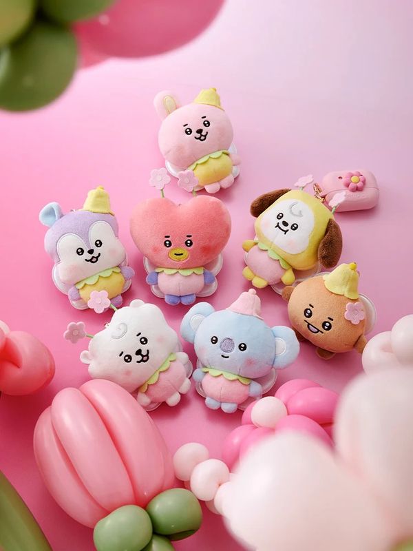 BT21 Baby Spring Fairy Doll Keyring