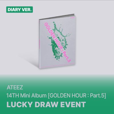 LUCKY DRAW EVENT - ATEEZ 14th Mini Album [GOLDEN HOUR : Part.5]