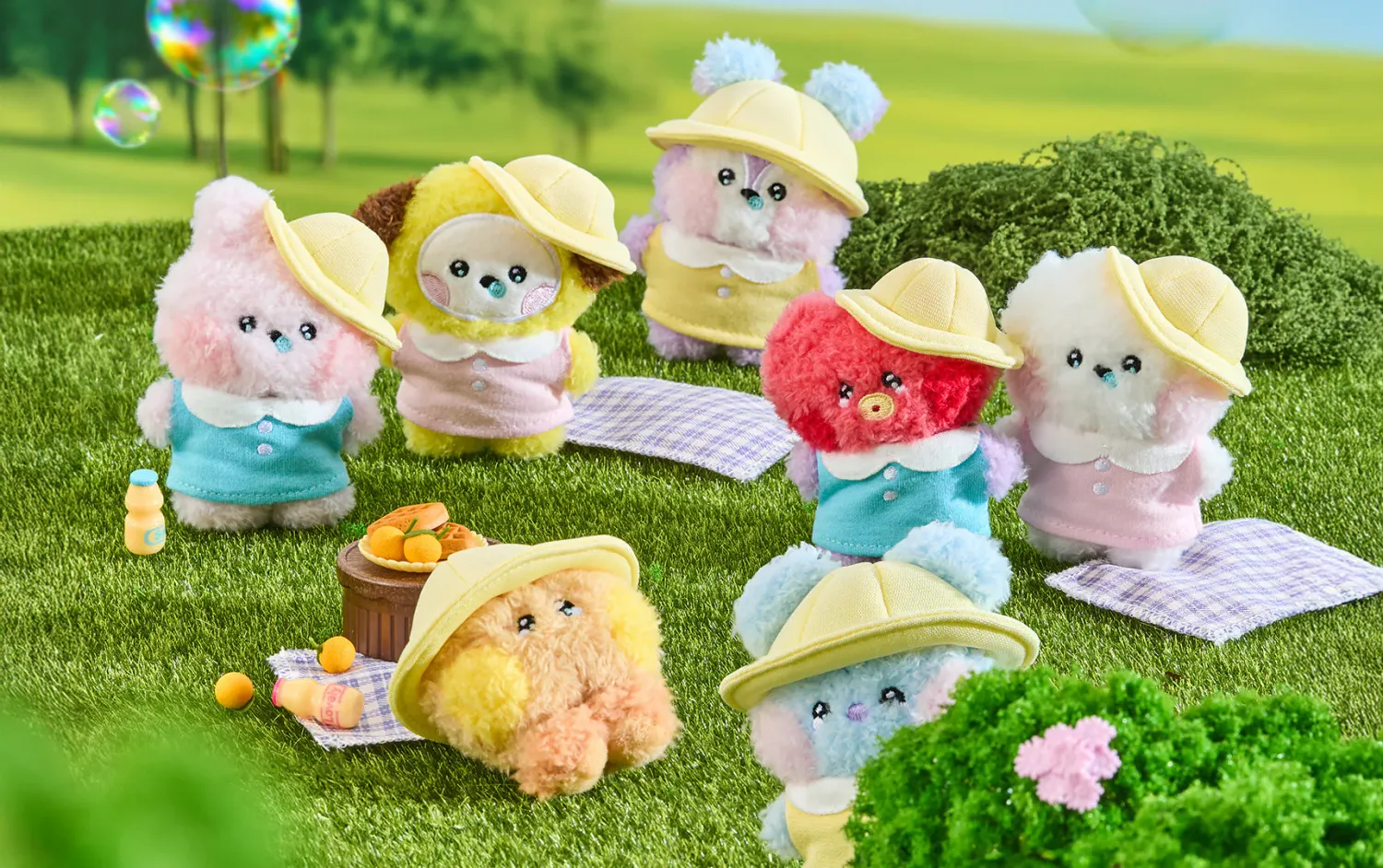 BT21 mini minini PLUSH PICNIC MATE