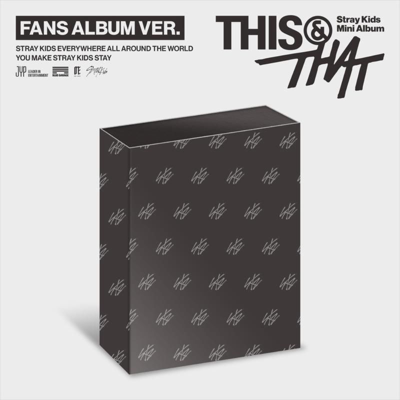 Stray Kids Mini Album 'THIS & THAT' FANS ALBUM VER. Stray Kids Mini Album 'THIS & THAT' FANS ALBUM VER.