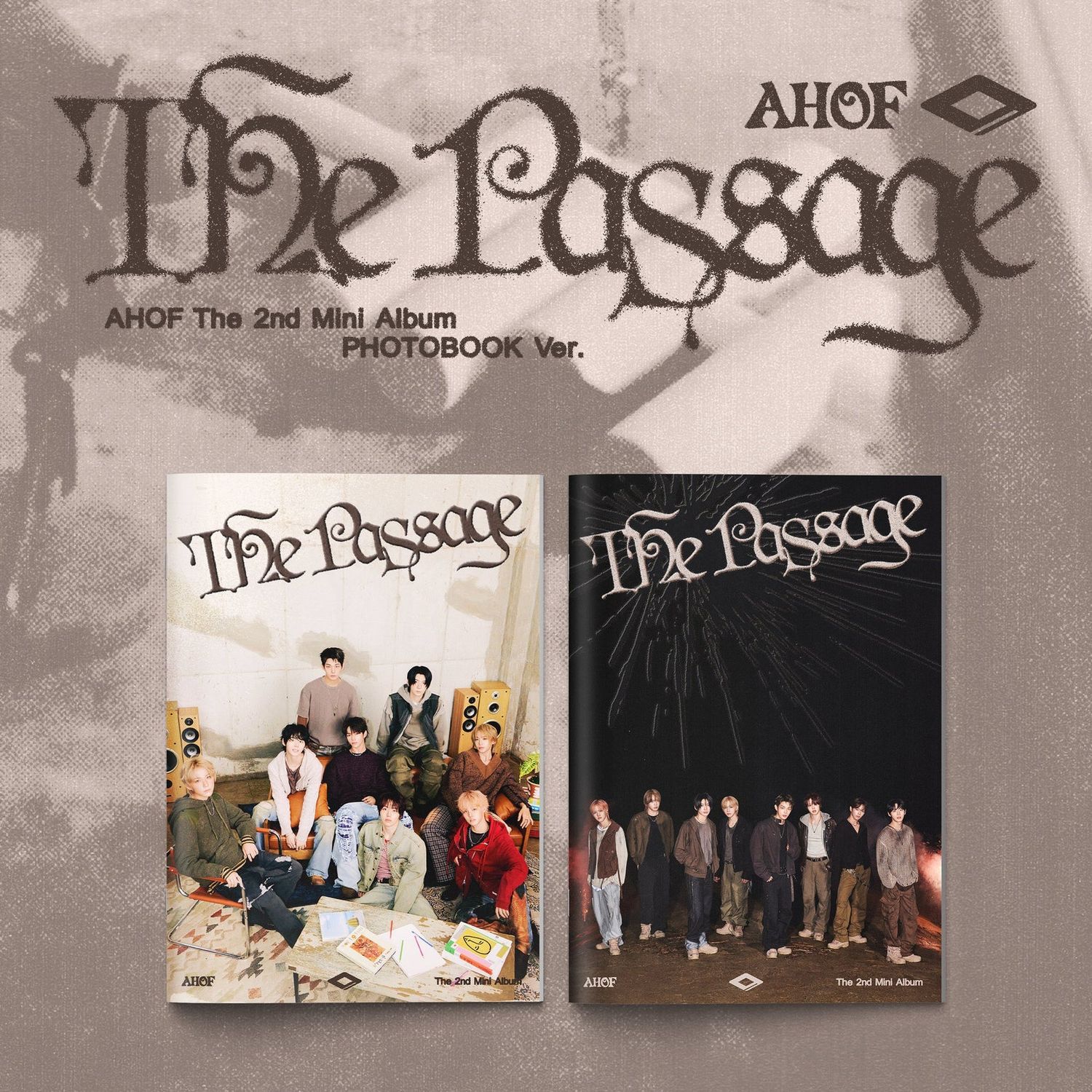 AHOF – 2nd Mini Album [The Passage] Photobook Ver. (Random) - NO POB