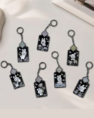 BT21 Acrylic Keyring K-TOKKI