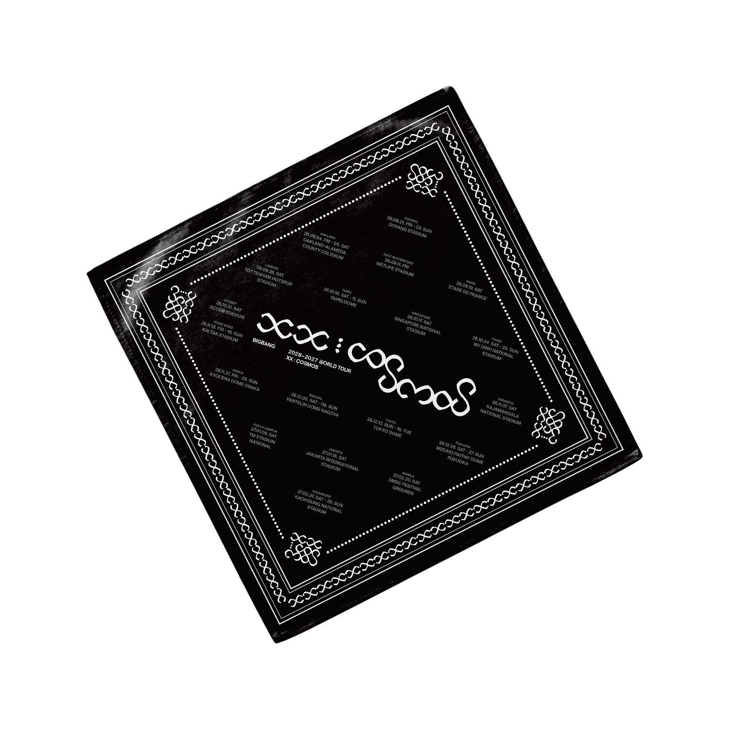 BIGBANG WORLD TOUR <XX : COSMOS> OFFICIAL MERCH - BANDANA