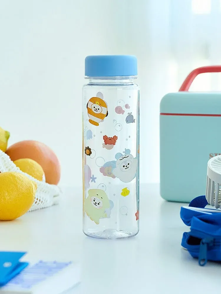BT21 BABY PLASTIC BOTTLE WITH LID OCEAN FRIENDS
