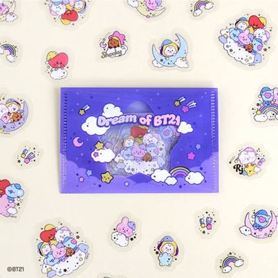 BT21 BT21 "Dream of BT21" Baby Clear Sticker Pack