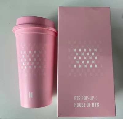 BTS POP-UP : HOUSE OF BTS - Reusable Tumbler Pink