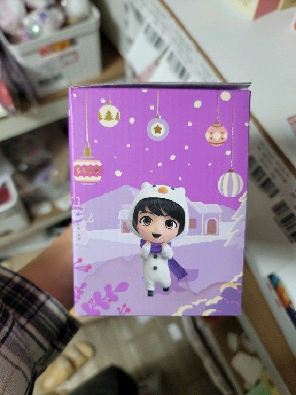 BTS TinyTAN Purple Holidays Snowball – Jungkook
