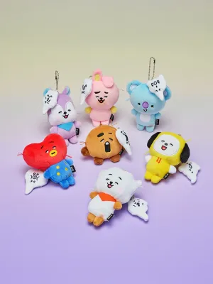 BT21 Today's Mood - Drained Plush Keyring BT21 Today's Mood - Drained Plush Keyring