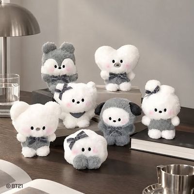 BT21 Monotone Plush Keyring BT21 Monotone Plush Keyring
