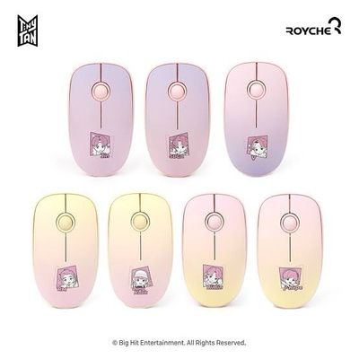 BTS X TinyTAN Set Wireless Silent Mouse + Mouse Pad (Random)