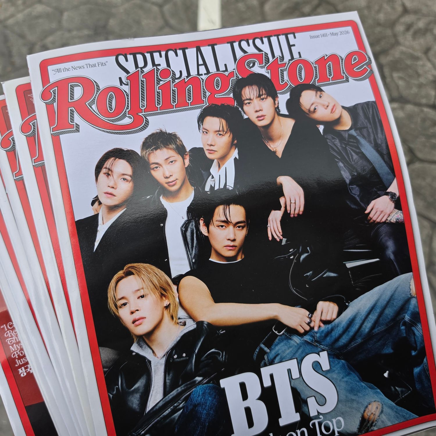 BTS Rolling Stone Korea (1411 Issue - May 2026) (SET 8pcs) BTS Rolling Stone Korea (1411 Issue - May 2026) (SET 8pcs)