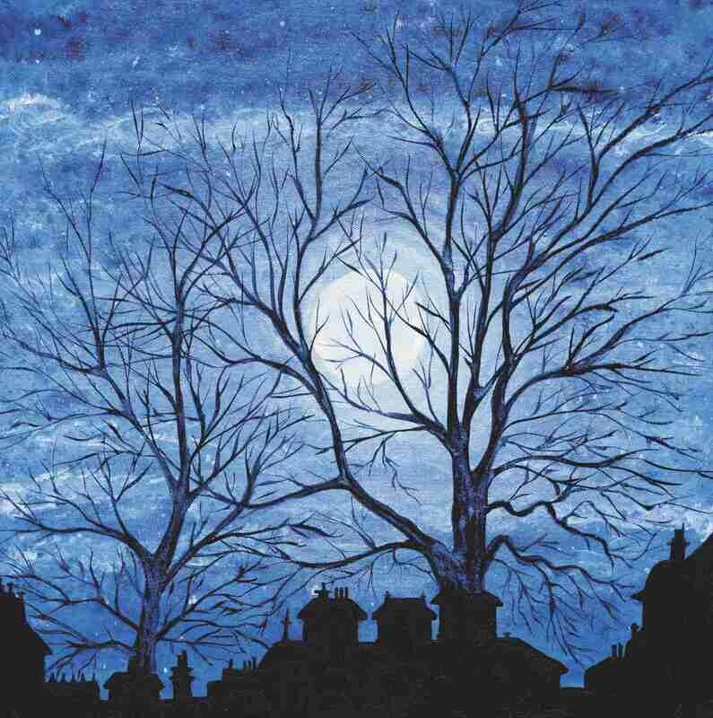 Mid Winter Evening, Hyde Park, London FINE ART PRINT