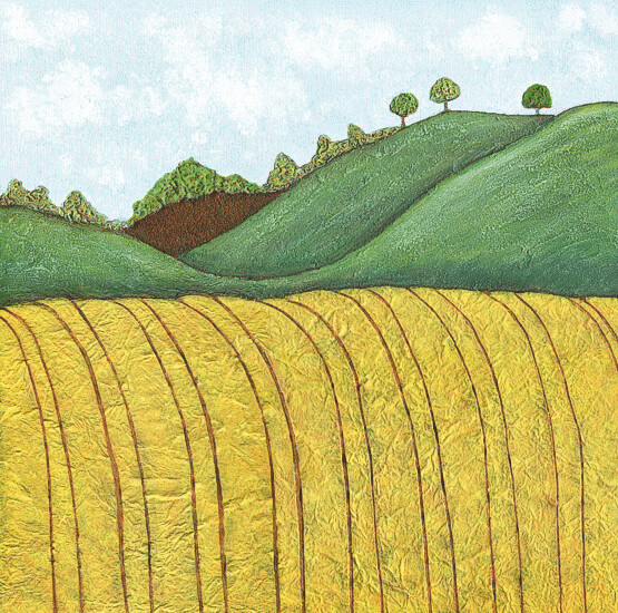 Long Hot Summer, South Downs FINE ART PRINT