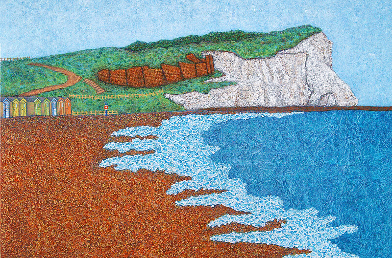 Seaford Beach, Sussex Coast ORIGINAL PAINTING