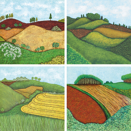 Sussex Downs, South Downs FINE ART PRINT