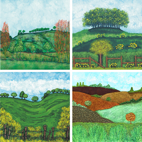 Rolling Hills FINE ART PRINT