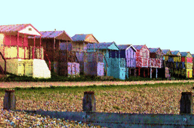 Rainbow Beach Huts, Whitstable