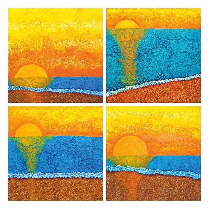 'Here comes the Sun' Brighton Beach, Sussex Coast FINE ART PRINT