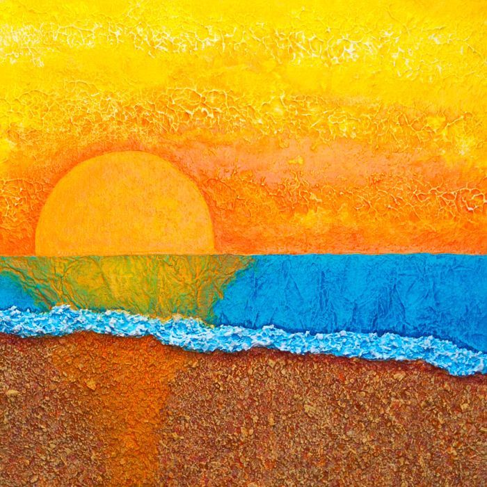 'A New Day' Brighton Beach, Sussex Coast ORIGINAL PAINTING