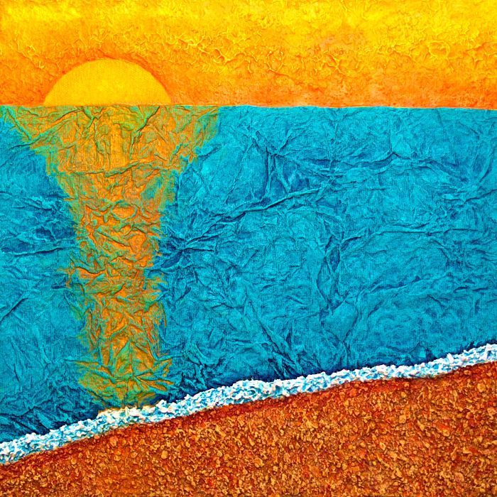 'Dawn' Brighton Beach, Sussex Coast ORIGINAL PAINTING