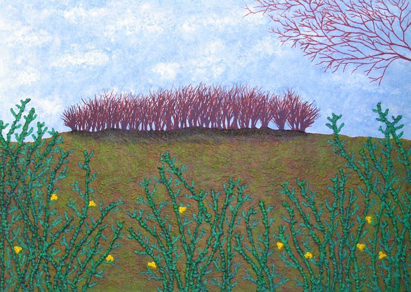 'We Stand Together' Devils Dyke, South Downs ORIGINAL PAINTING