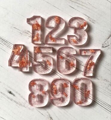 Number Keychain