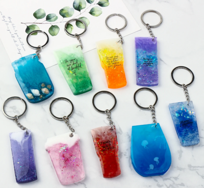 Wine Cup Keychain