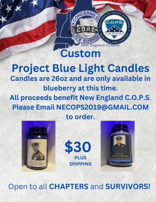 Project Blue Light Candles - Custom