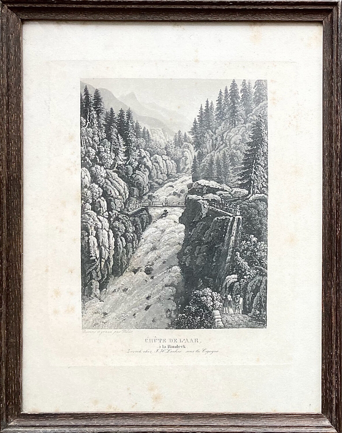 Schweiz Chûte de L‘aar