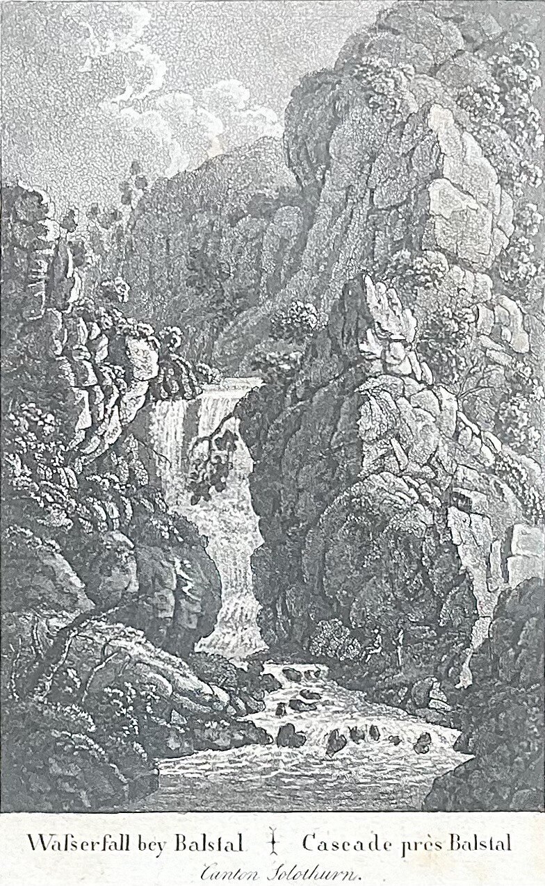 Solothurn Wasserfall bei Balstal