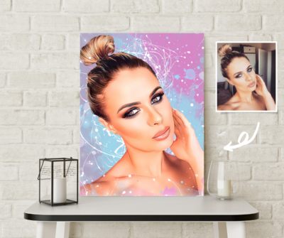 Portrét na plátně - Dream Art 30x40cm