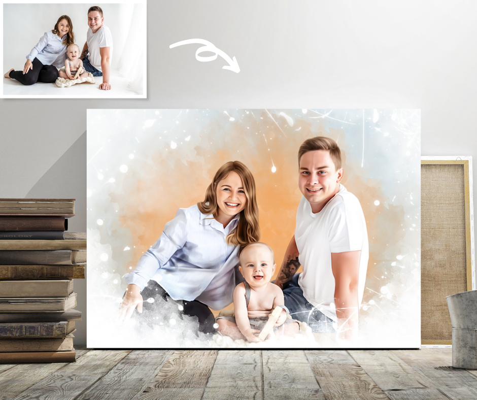 Portrét na plátně Dream Art 90x120cm