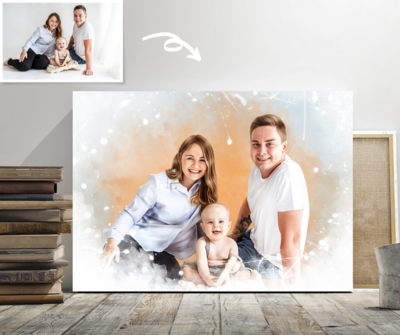 Portrét na plátně Dream Art 90x120cm