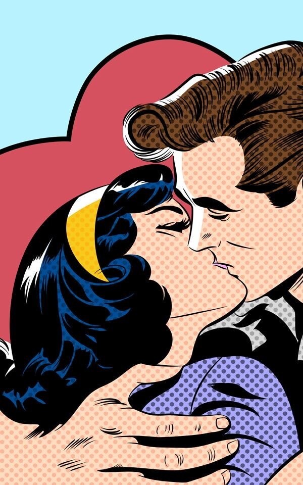 Portrét na plátně - Pop-Art 90x120cm