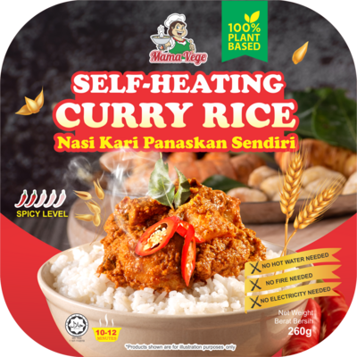 Vegetarian Self Heating Curry Rice