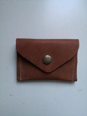 Leather coin purse