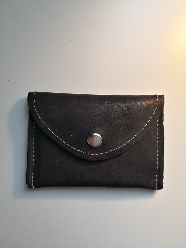 Leather card wallet